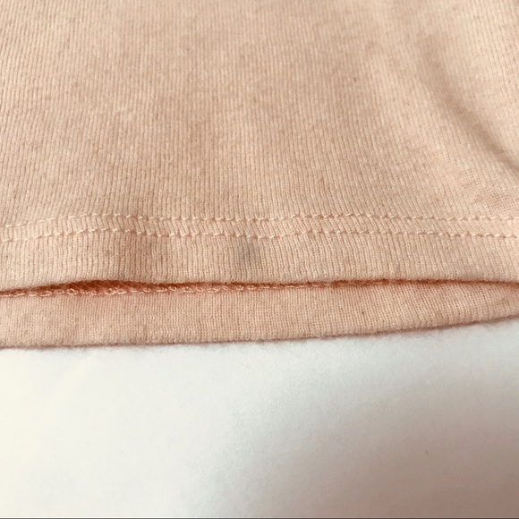 🌲3/$20 Soft Crop Top Forever 21 T-Shirt Light Pink M - Picture 6 of 8